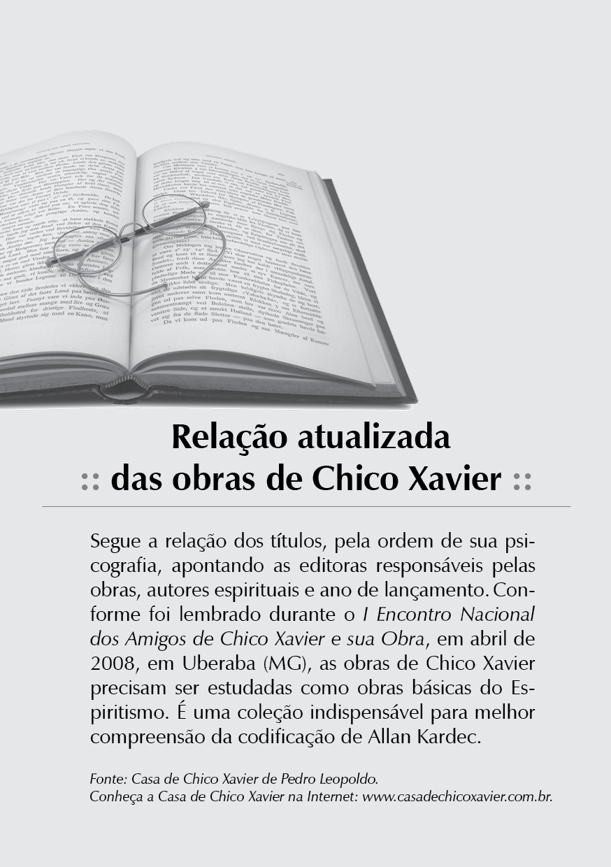Vinha de Luz - Obras Chico Xavier - Livros Chico Xavier - Livro Espírita -  Livraria Espírita